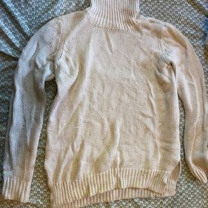 White Turtleneck Sweater